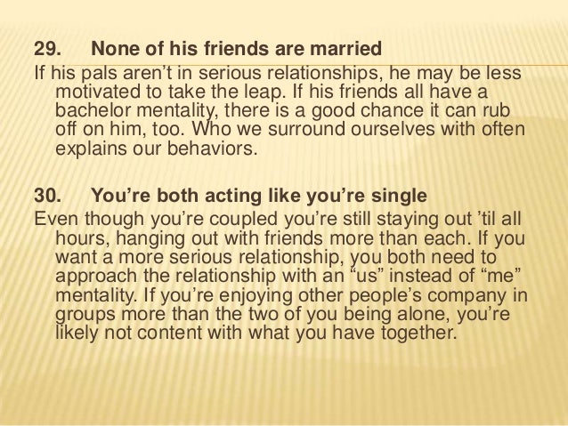 How do you know if your relationship is serious